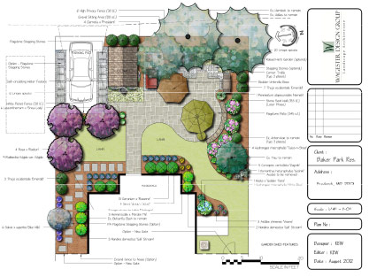 Baker Park Residence:  Landscape Designer in Frederick MD