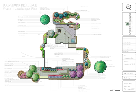 Boonsboro Residence: Landscape Architects serving Potomac, Maryland
