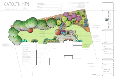 Catoctin Mountain Residence:  Landscape Architect, Potomac MD