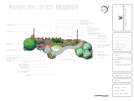 Washington County Residence:  Landscape Architects
