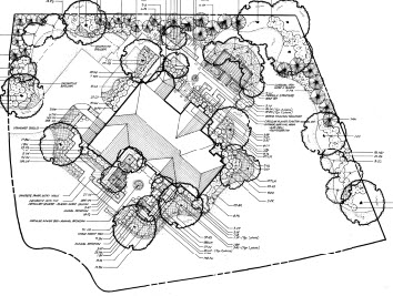 Potomas Residence:  Landscape Architect serving Potomac, Maryland