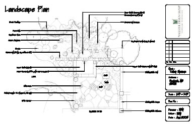 Yellow Springs Residence 1:  Landscape Designer